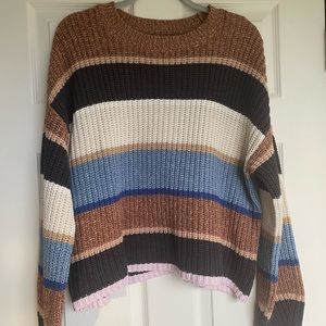 NWOT AE Striped Sweater